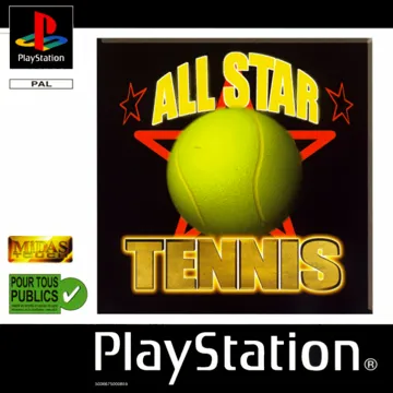 All Star Tennis (EU) box cover front